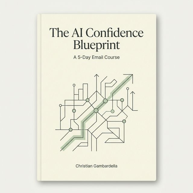 The AI Confidence Blueprint — Book Cover